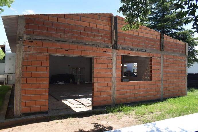 Avanza la construcción de la nueva cocina en el CEC “Osvaldo Ricci”