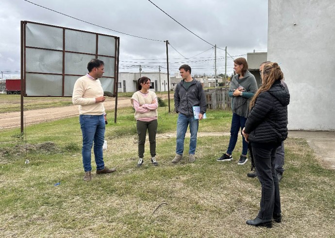 Verificaron el avance de obra de las viviendas del Plan Bonaerense 