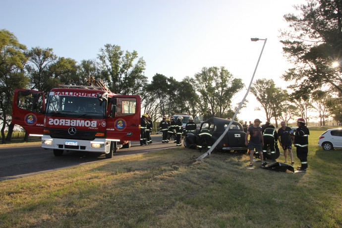 Accidente en el Acceso Centenario 