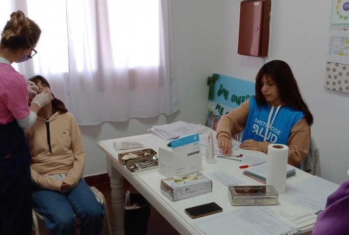 Campaña de salud bucal en las instituciones educativas de Salliqueló
