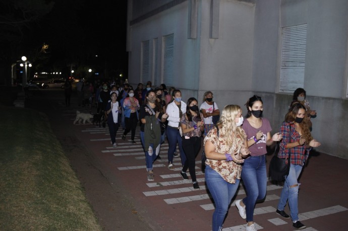 Manifestación por una denuncia de acoso 