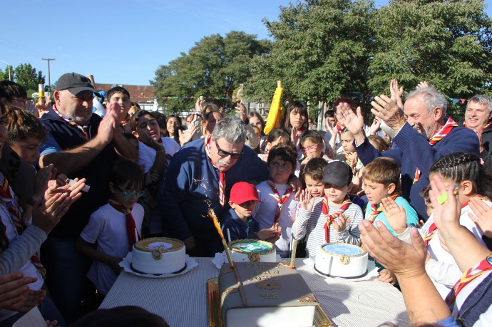 A pura emoción, el Grupo Scout “San José” celebró sus 45 años