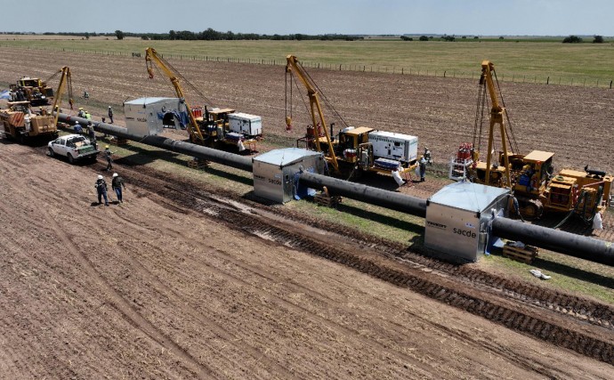 Licitan los caños para el gasoducto entre Salliqueló y San Jerónimo