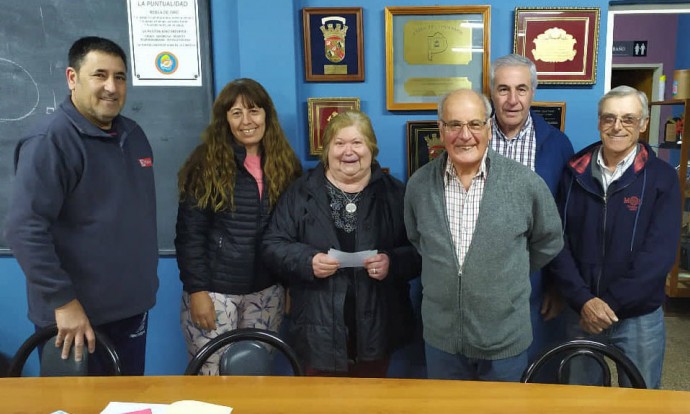 Entregaron premios de la rifa de Bomberos Voluntarios