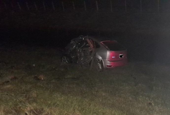 Dos personas perdieron la vida en un accidente sobre Ruta 5