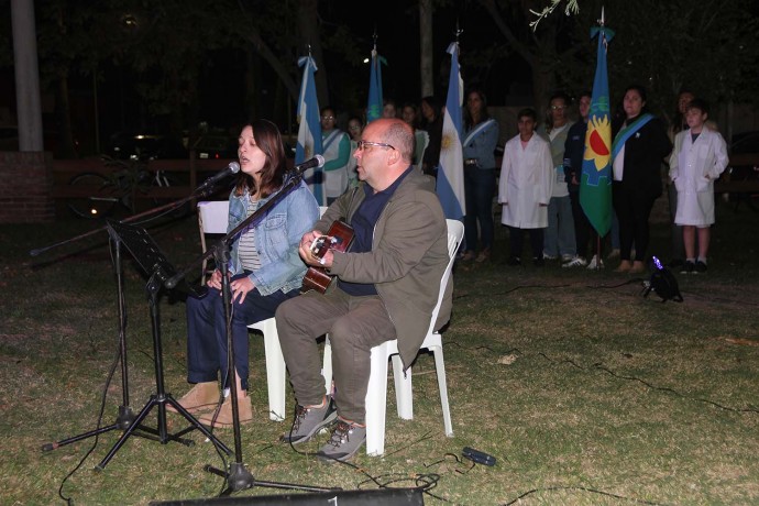 Nueva instalación conmemorativa de Malvinas en la Unidad Académica 