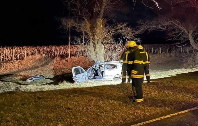 Nuevo accidente en el Acceso Centenario