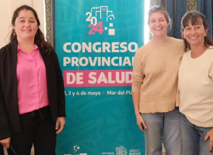 Salliqueló y Quenumá presentes en el Congreso de Salud Provincial