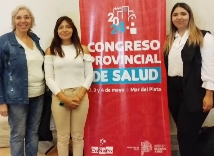 Salliqueló y Quenumá presentes en el Congreso de Salud Provincial