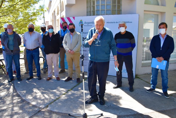 Recambio de cañería de la red de agua potable