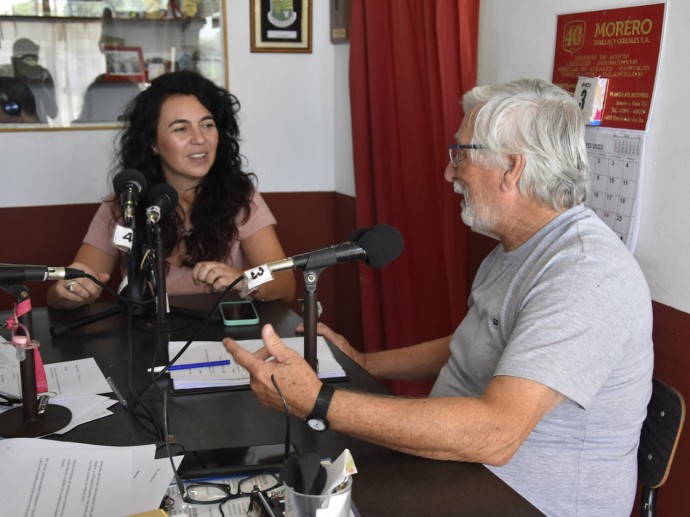 Marisol Merquel visitó Tres Lomas