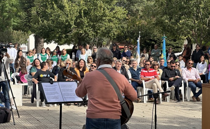 Conmemoraron la gesta de Malvinas en la Plaza Principal