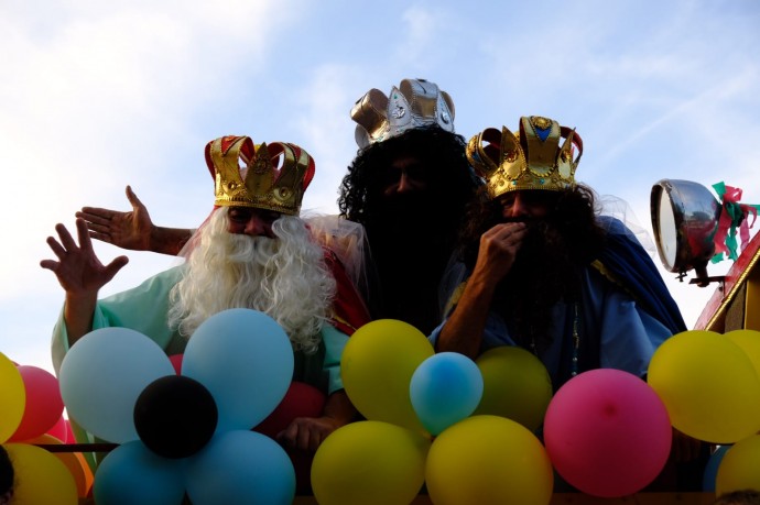 Como hace 50 años, los Reyes Magos volvieron a emocionar 