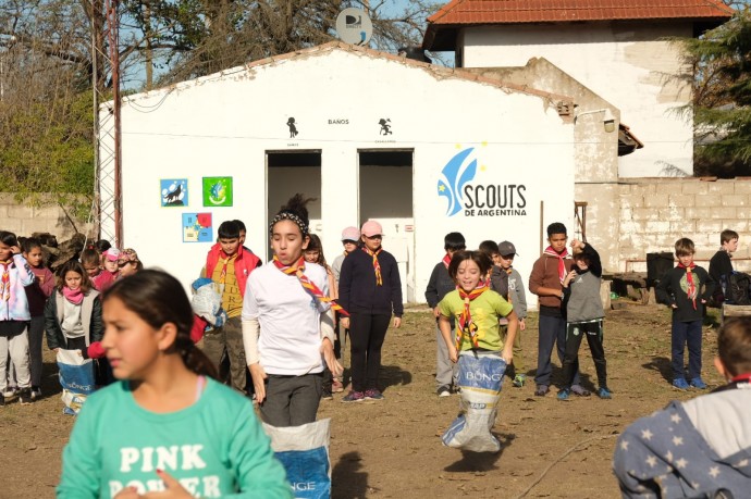 La Agrupación Scout realizó una emocionante jornada de actividades