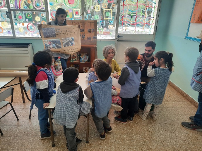 Taller de conciencia medioambiental en el Jardín 901