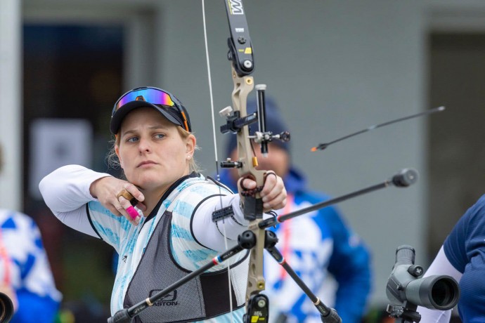 Florencia Leithold estableció un récord argentino en tiro con arco