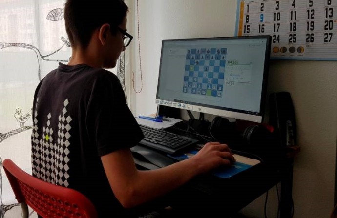 Nuevo récord de participantes en el torneo virtual de ajedrez