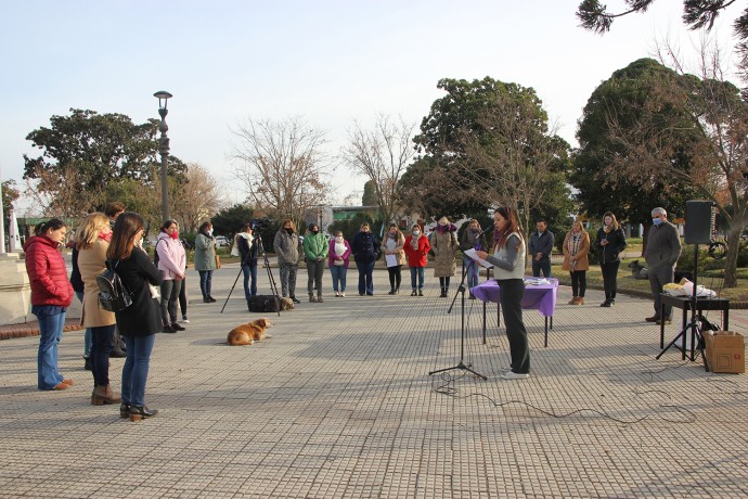 Conmemoraron el 7mo Aniversario de la marcha “Ni una menos”