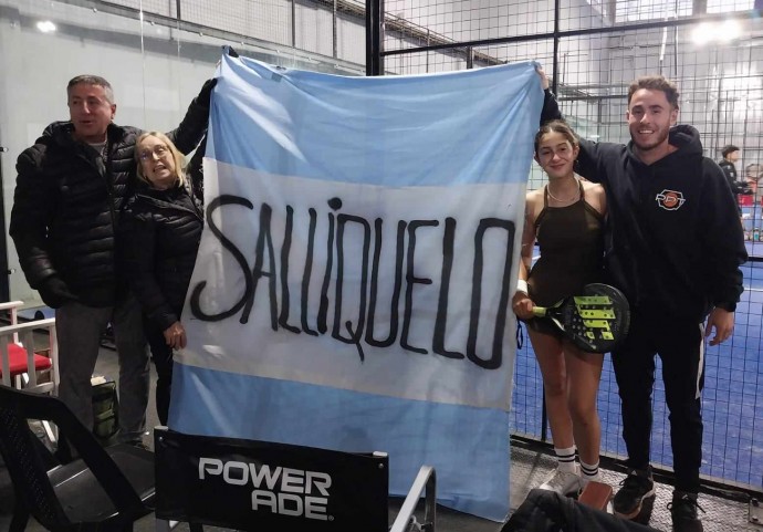 Salliquelense lidera el ranking nacional de padel en Categoría Sub 12