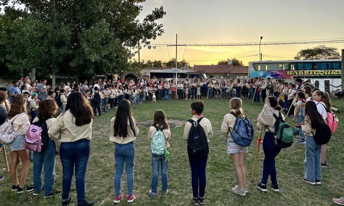 El Grupo Scout San José vivió un fin de semana inolvidable en Pehuen Có