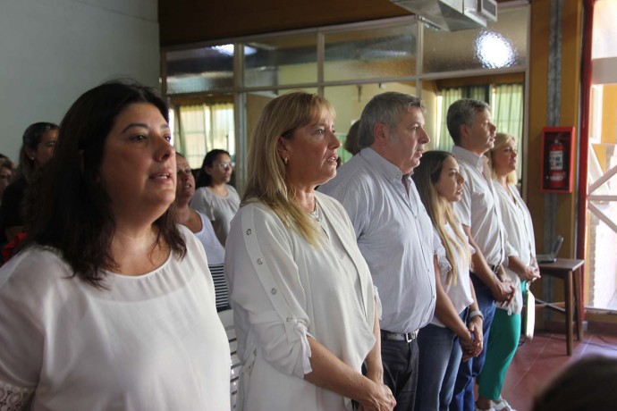 La Escuela Primaria 7 fue sede del Acto Central de inicio de ciclo lectivo 