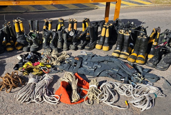 Los bomberos recibieron una importante donación de la 911 FUND