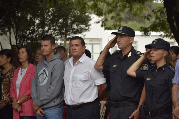 Acto por el Día de la Memoria en la Escuela Secundaria Agraria N° 1