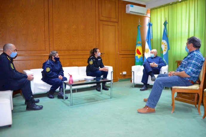 Álvarez recibió a la nueva Jefa de la Comisaría de la Mujer y la Familia