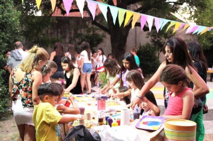 La Biblioteca Municipal realizó una jornada infantil