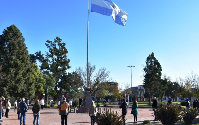 Conmemoración del 25 de Mayo en Tres Lomas