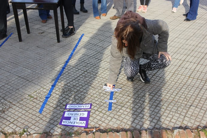 Conmemoraron el 7mo Aniversario de la marcha “Ni una menos”