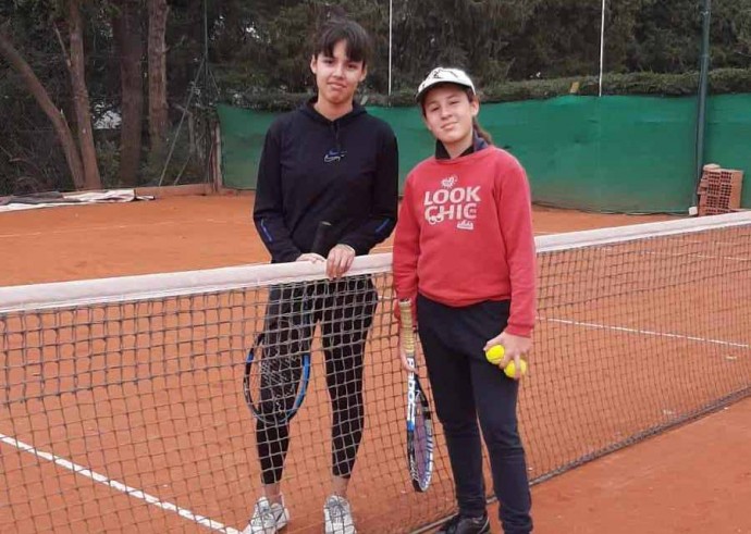Alumnas del Newbery participaron de un provincial de tenis de menores
