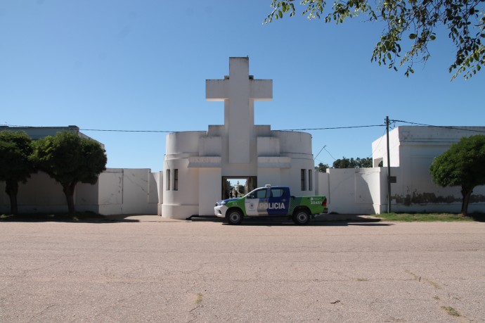 El vandalismo en el cementerio lo habría cometido una sola persona 