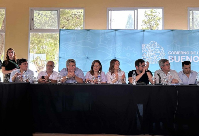 Empresarios salliquelenses estuvieron con el gobernador Kicillof