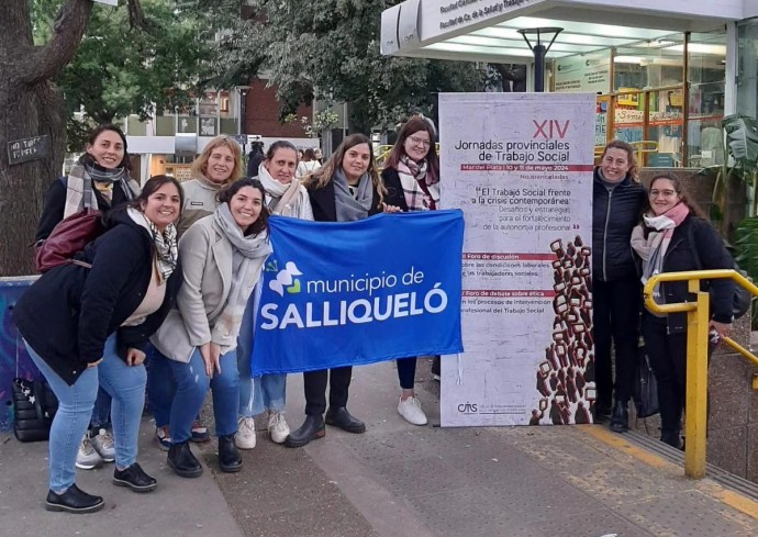 Salliqueló y Quenumá en la Jornada Provincial de Trabajo Social