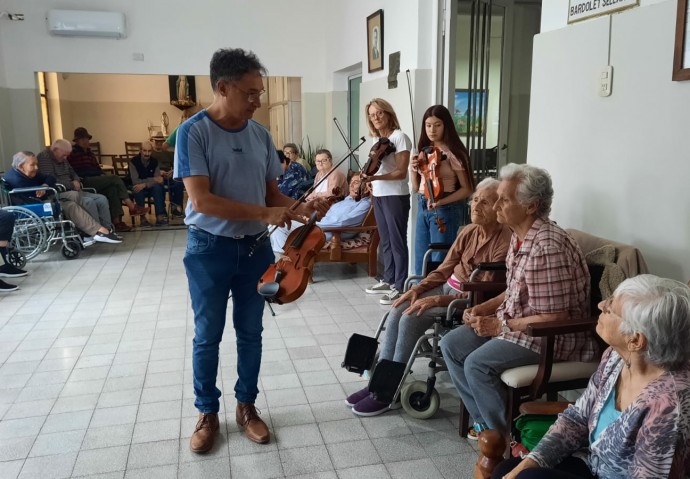 Talleres Municipales realizaron un muestreo en el Hogar de Ancianos