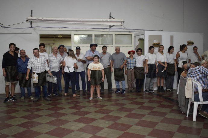 Bocayuva celebró su aniversario con el tradicional asado con cuero