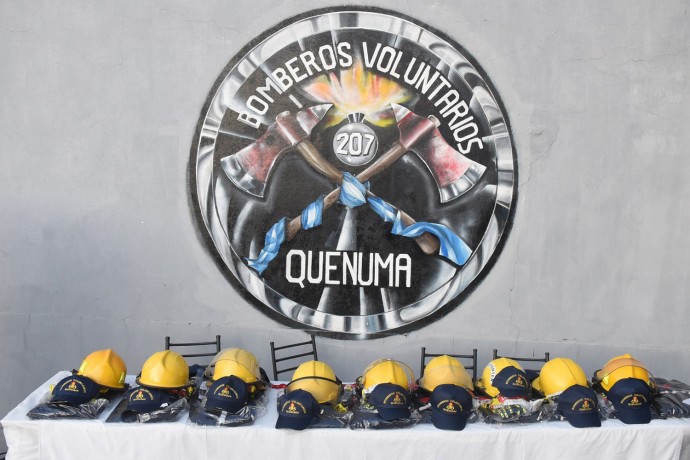 Normalización de los Bomberos Voluntarios de Quenumá