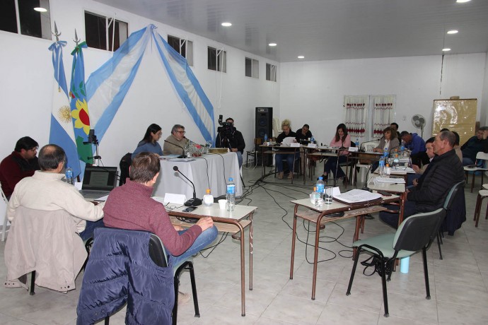 Sesionó el Concejo Deliberante en Quenumá