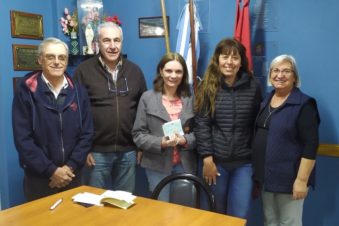 Entregaron premios de la rifa de Bomberos Voluntarios