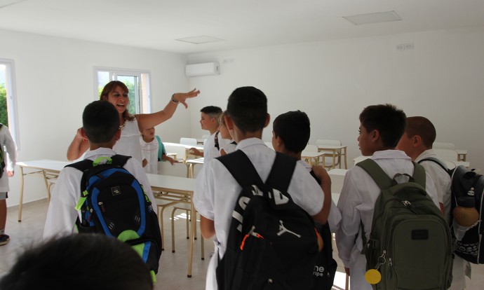 Se inauguró la obra de ampliación de la Escuela Primaria N° 2