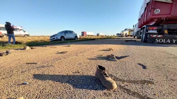 Accidente fatal en Ruta Nacional 33