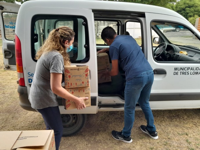 Acompañamiento a familias para Navidad y Año Nuevo