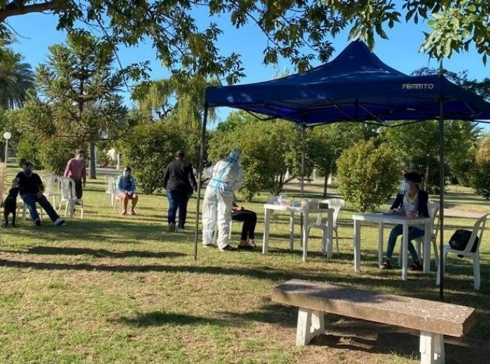 Jornada de testeos en Quenumá