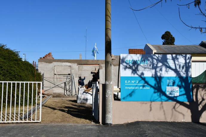 Avanza la obra de reacondicionamiento de la Escuela Primaria 2