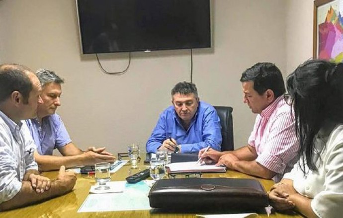 Pacheco realizó gestiones en La Plata y Buenos Aires