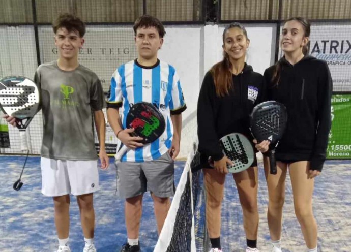 La Escuela de Padel del Newbery en el Interprovincial de Menores