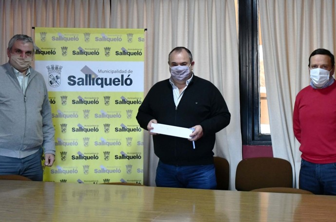 Nosetti recibió a Carlos Gallego en su despacho