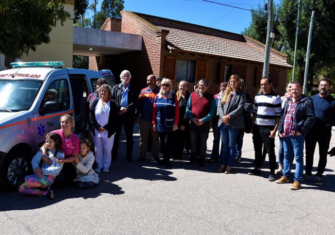 Ingeniero Thompson ya cuenta con una unidad de traslado