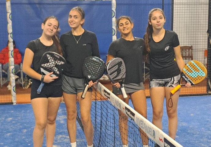 Alumnos del Newbery participaron del Nacional de Padel de Menores